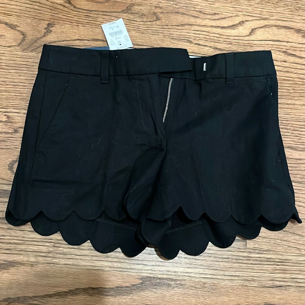 J Crew scalloped shorts